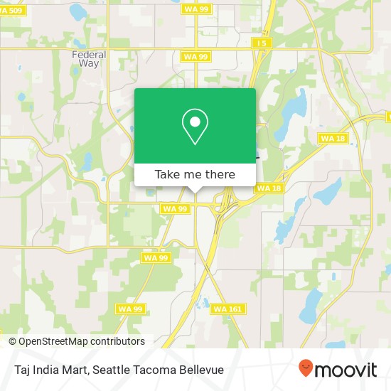 Taj India Mart map