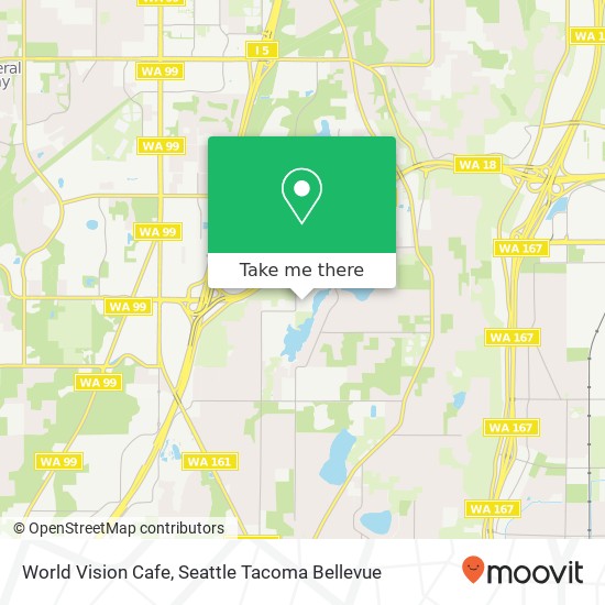 Mapa de World Vision Cafe