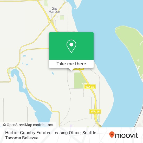 Harbor Country Estates Leasing Office map