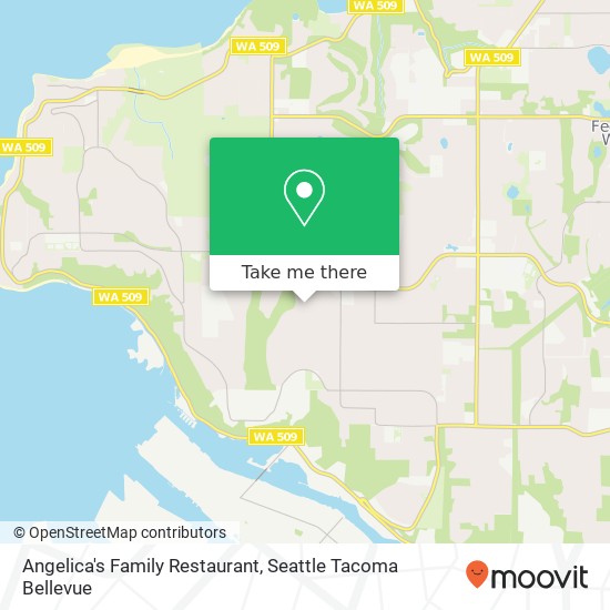 Mapa de Angelica's Family Restaurant