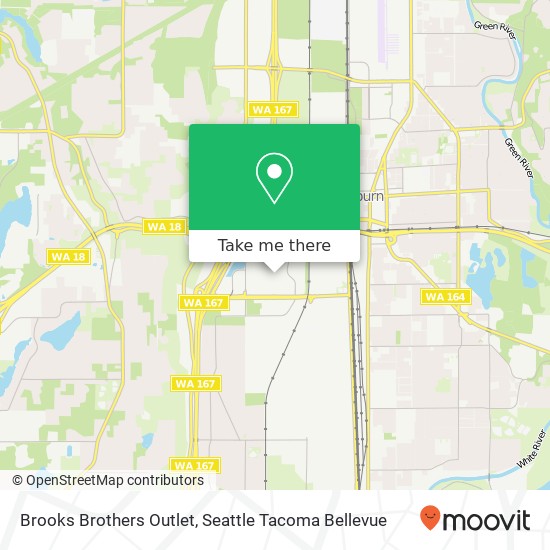 Mapa de Brooks Brothers Outlet