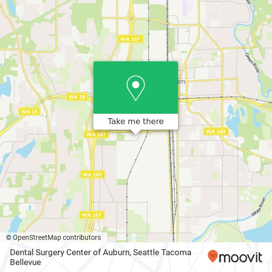 Dental Surgery Center of Auburn map