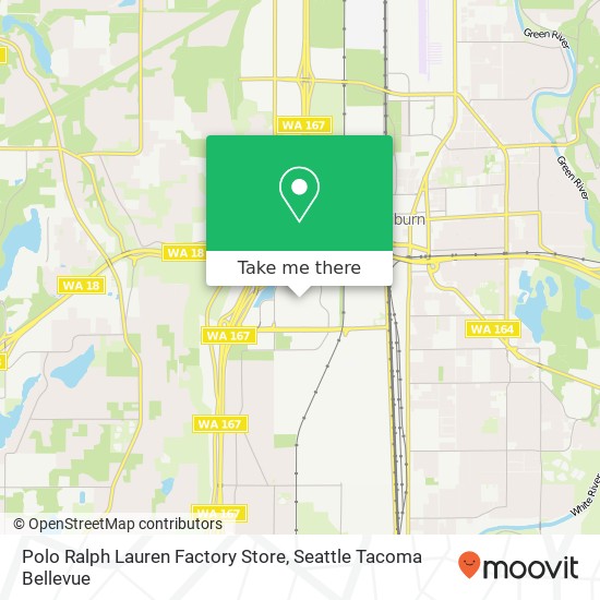 Mapa de Polo Ralph Lauren Factory Store