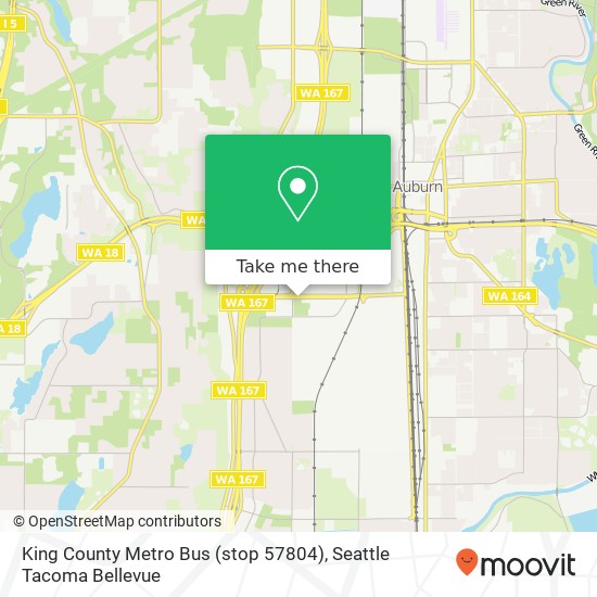 Mapa de King County Metro Bus (stop 57804)