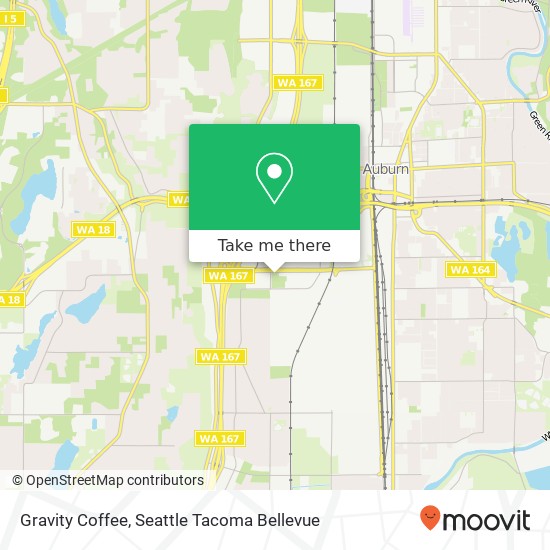 Mapa de Gravity Coffee