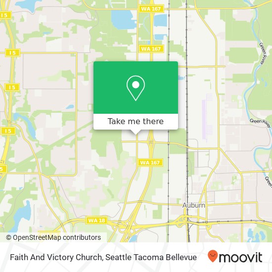 Faith And Victory Church map