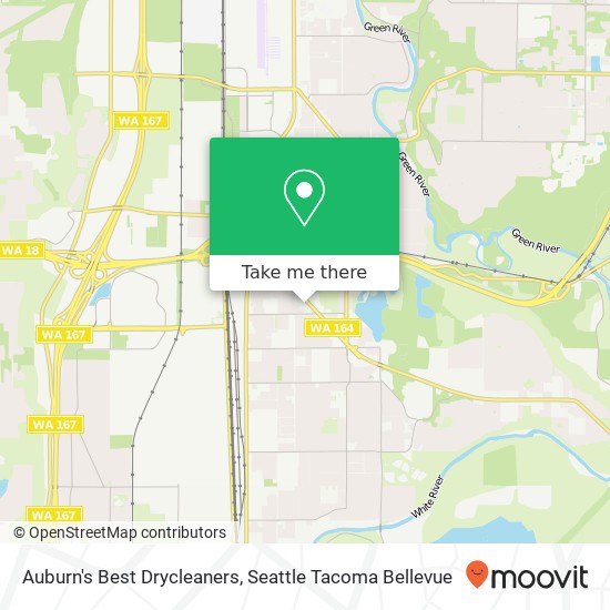 Auburn's Best Drycleaners map