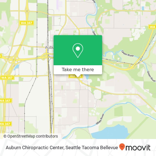 Auburn Chiropractic Center map