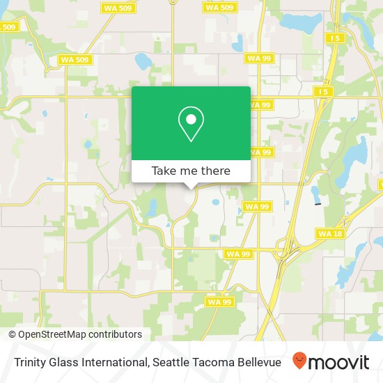 Trinity Glass International map