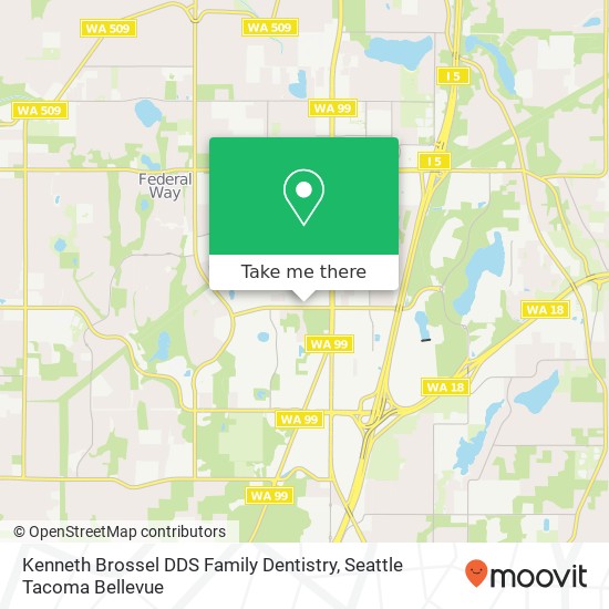 Kenneth Brossel DDS Family Dentistry map