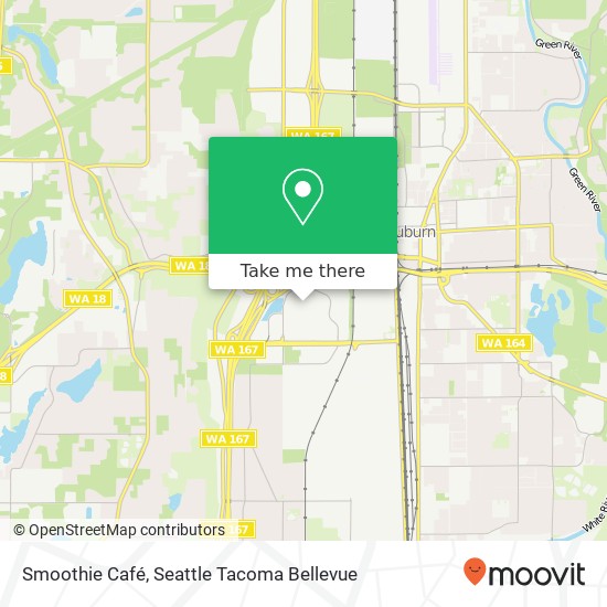 Mapa de Smoothie Café