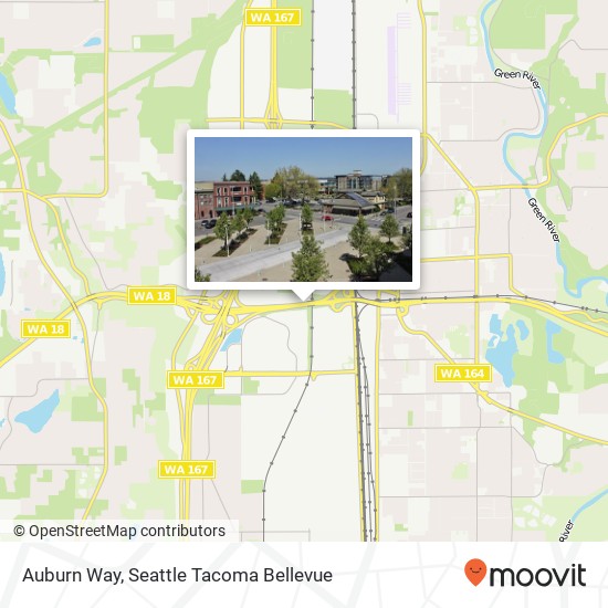 Auburn Way map