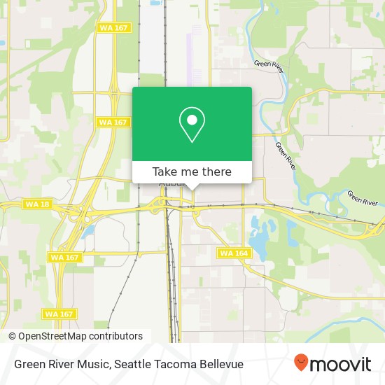 Green River Music map