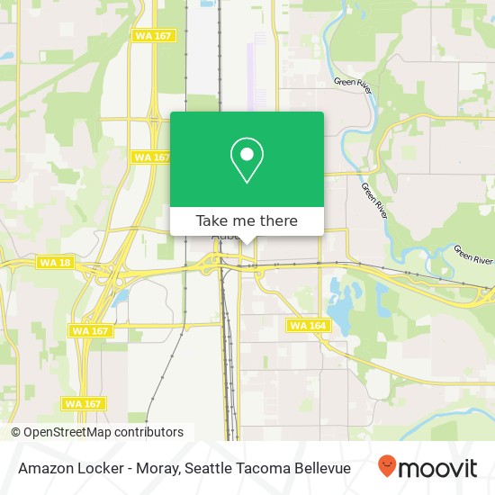 Amazon Locker - Moray map