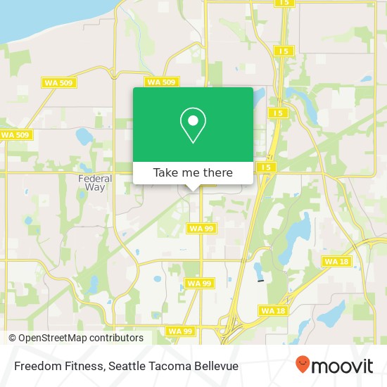 Freedom Fitness map