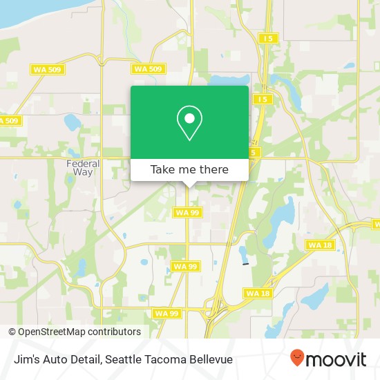 Jim's Auto Detail map