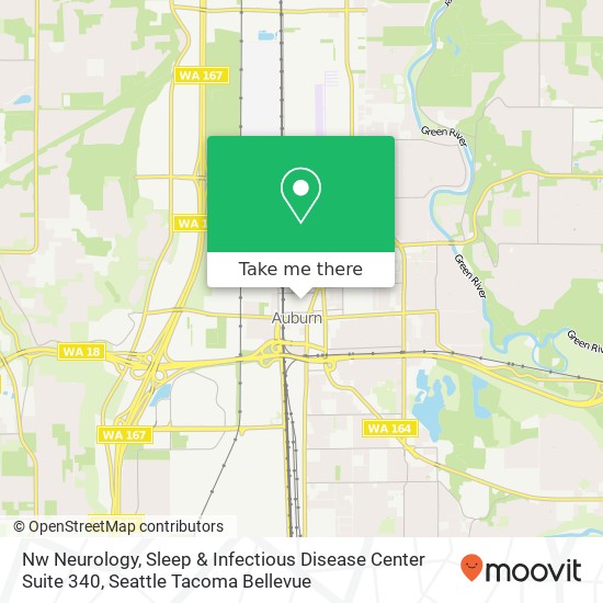 Nw Neurology, Sleep & Infectious Disease  Center Suite 340 map