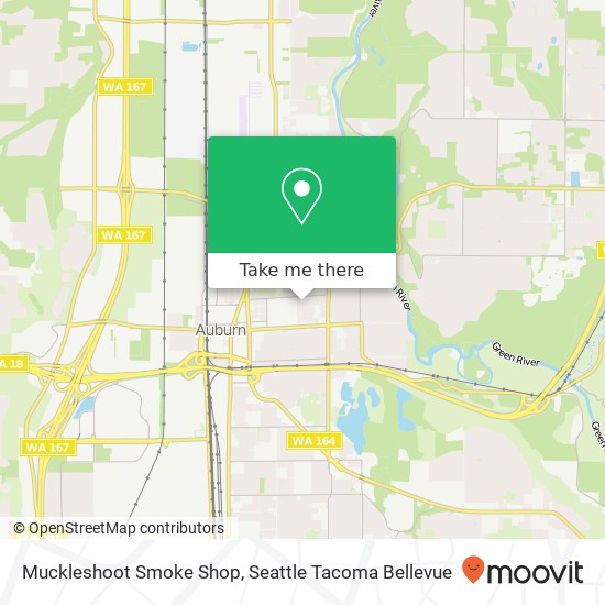 Muckleshoot Smoke Shop map