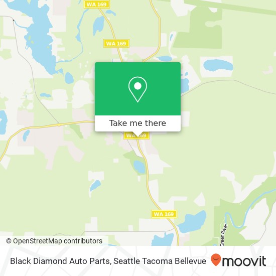 Mapa de Black Diamond Auto Parts