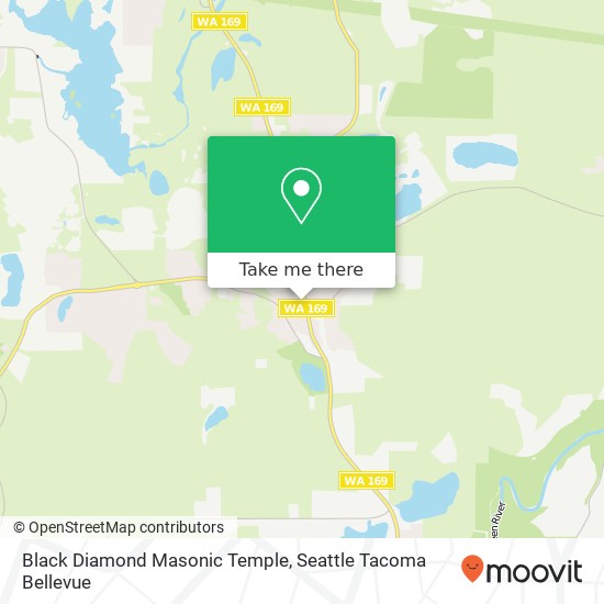 Black Diamond Masonic Temple map