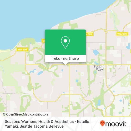 Mapa de Seasons Women's Health & Aesthetics - Estelle Yamaki
