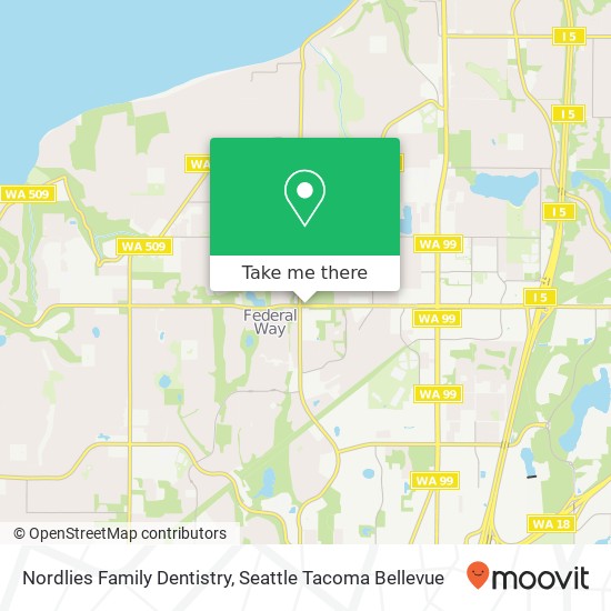 Mapa de Nordlies Family Dentistry