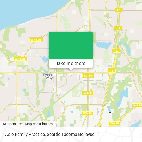 Asio Family Practice map