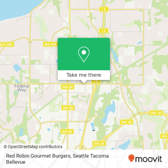 Red Robin Gourmet Burgers map