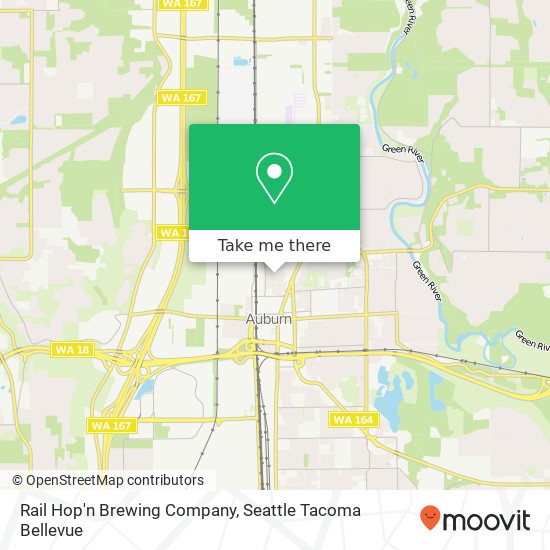 Rail Hop'n Brewing Company map