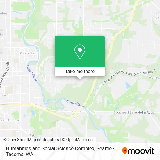 Mapa de Humanities and Social Science Complex
