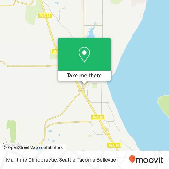 Maritime Chiropractic map