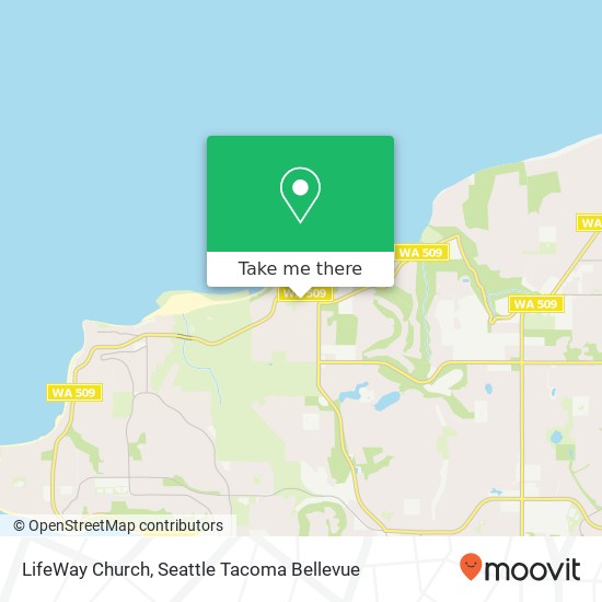 LifeWay Church map