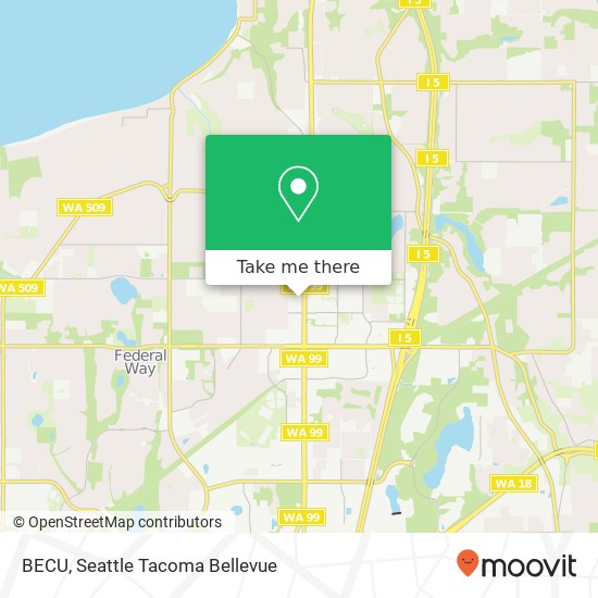 BECU map