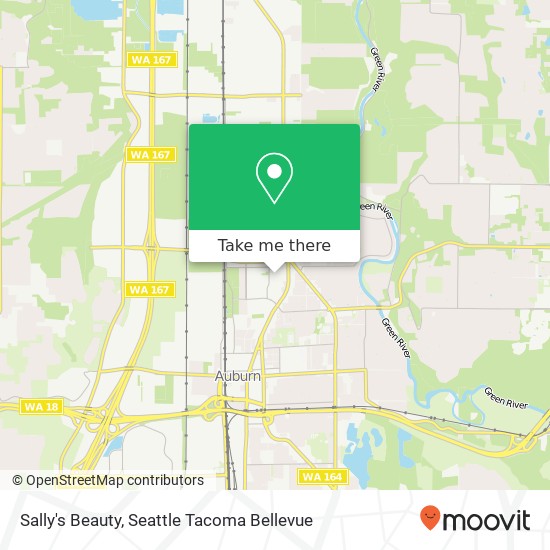 Mapa de Sally's Beauty