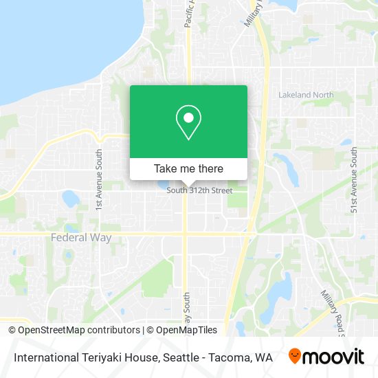 International Teriyaki House map