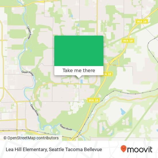 Mapa de Lea Hill Elementary