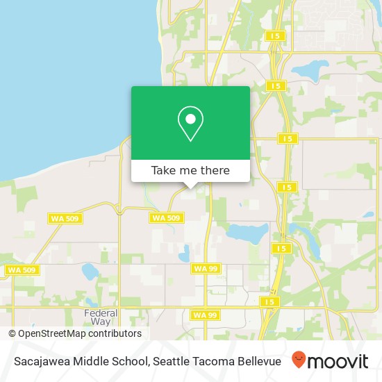 Sacajawea Middle School map