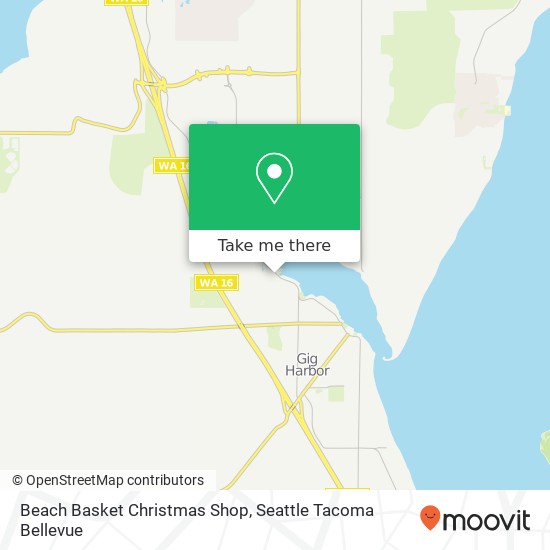 Mapa de Beach Basket Christmas Shop