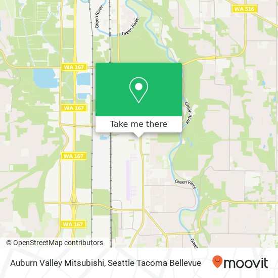 Auburn Valley Mitsubishi map