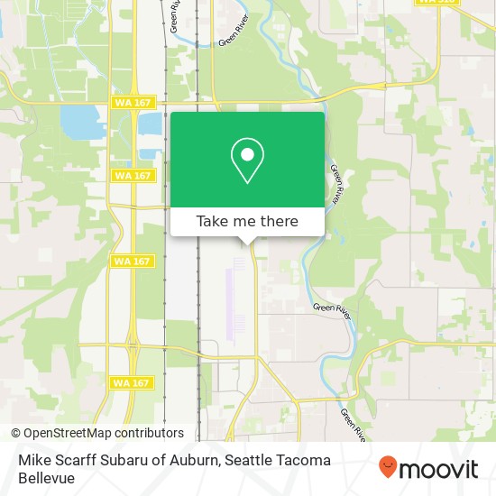 Mapa de Mike Scarff Subaru of Auburn