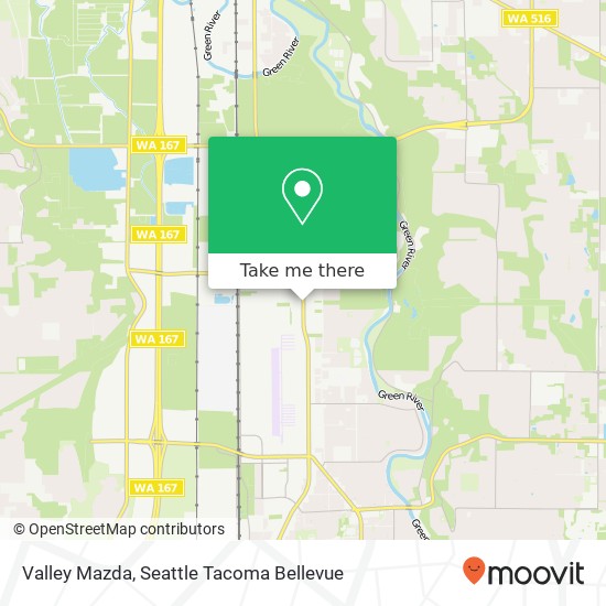 Valley Mazda map