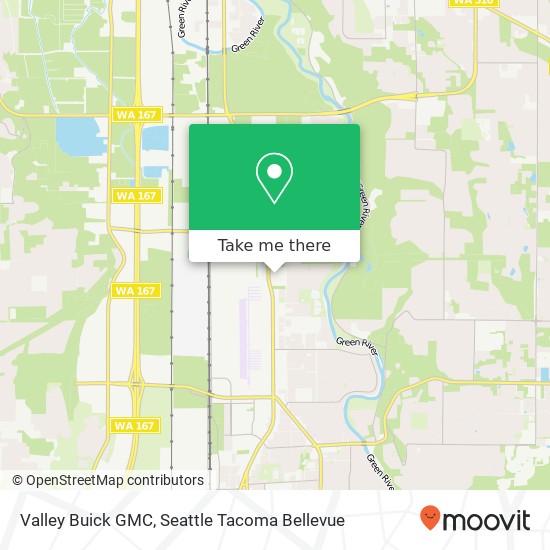 Valley Buick GMC map
