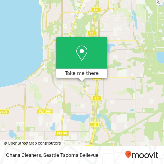 Ohana Cleaners map
