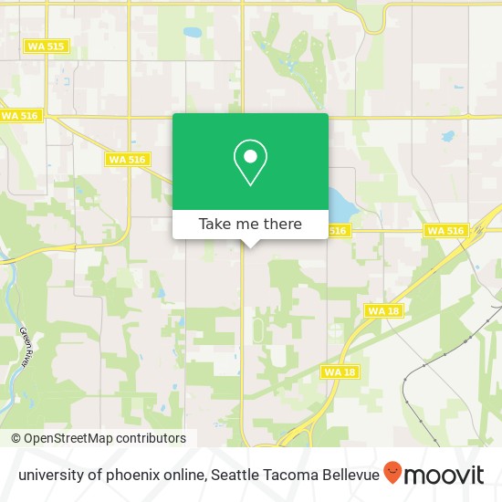 Mapa de university of phoenix online