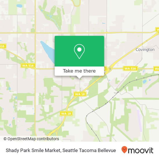Mapa de Shady Park Smile Market