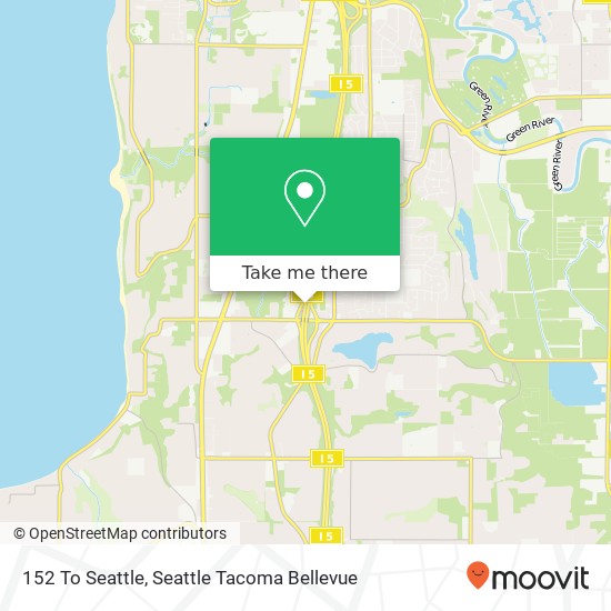 Mapa de 152 To Seattle