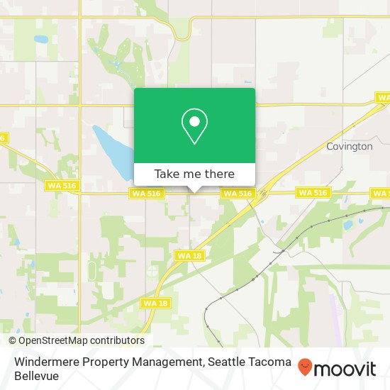 Mapa de Windermere Property Management