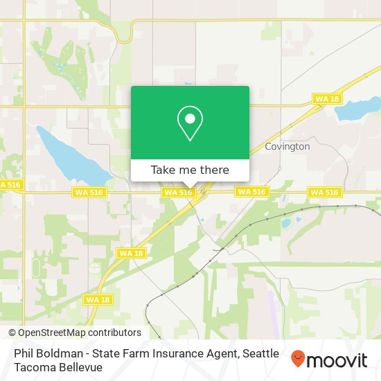 Mapa de Phil Boldman - State Farm Insurance Agent