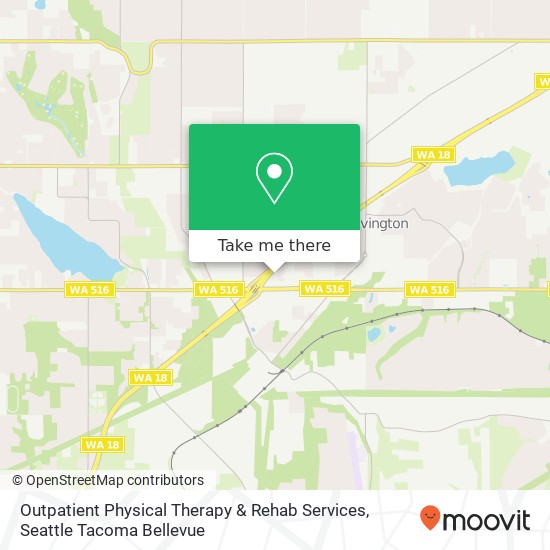Outpatient Physical Therapy & Rehab Services map