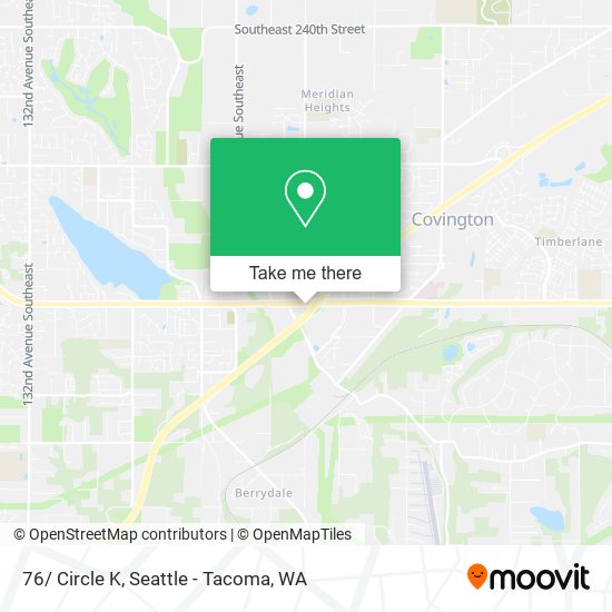 76/ Circle K map